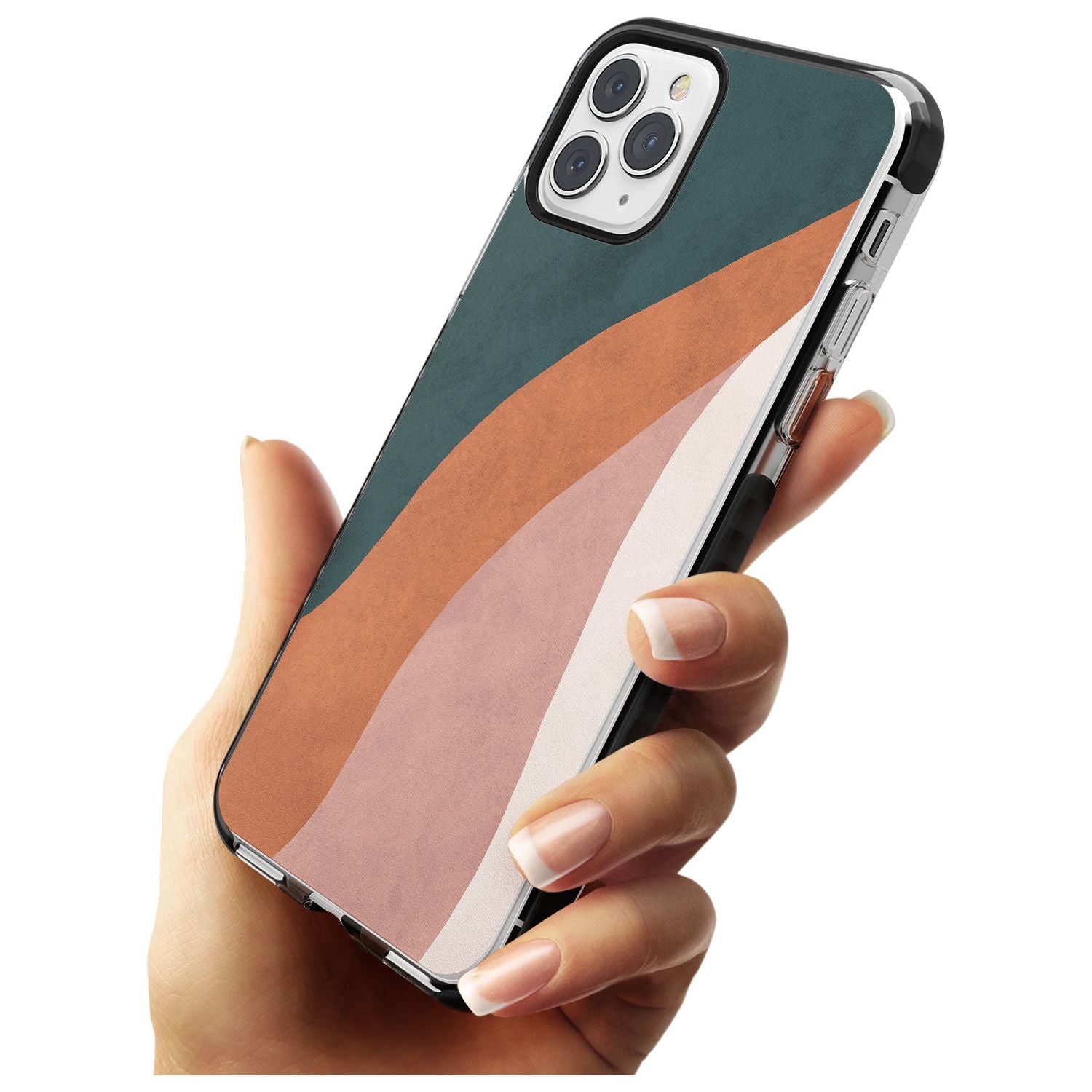 Lush Abstract Watercolour: Design #7 Black Impact Phone Case for iPhone 11 Pro Max