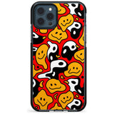 Yin Yang Acid Face Black Impact Phone Case for iPhone 11