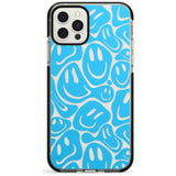 Blue Acid Faces Impact Phone Case for iPhone 11, iphone 12