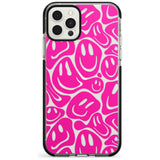 Blue Acid Faces Impact Phone Case for iPhone 11, iphone 12