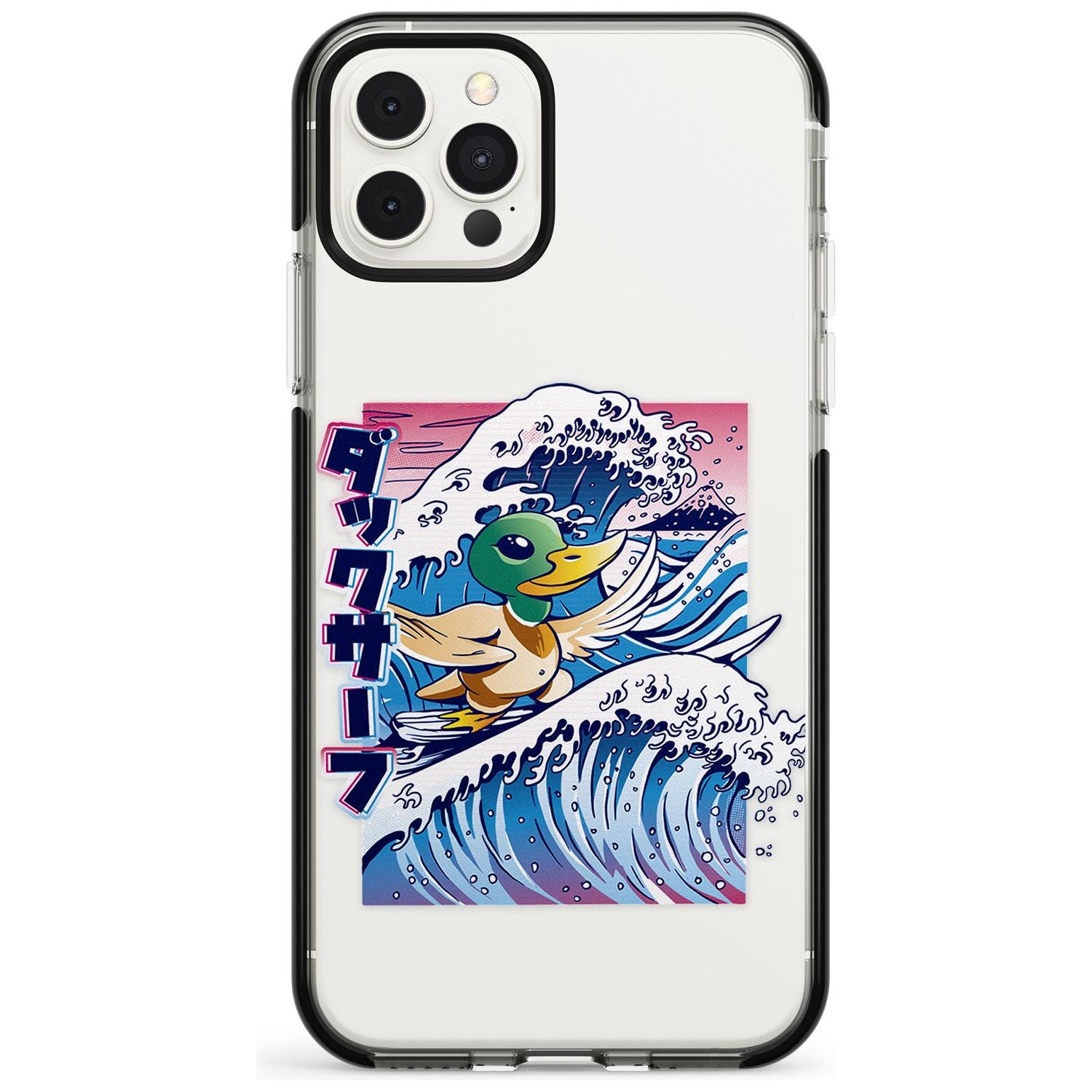 Duck Surf Black Impact Phone Case for iPhone 11