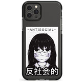 Anti-Social Black Impact Phone Case for iPhone 11