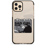 Sad Girl Club Black Impact Phone Case for iPhone 11