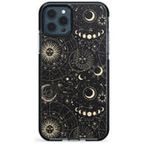 Suns, Moons & Star Signs Pink Fade Impact Phone Case for iPhone 11