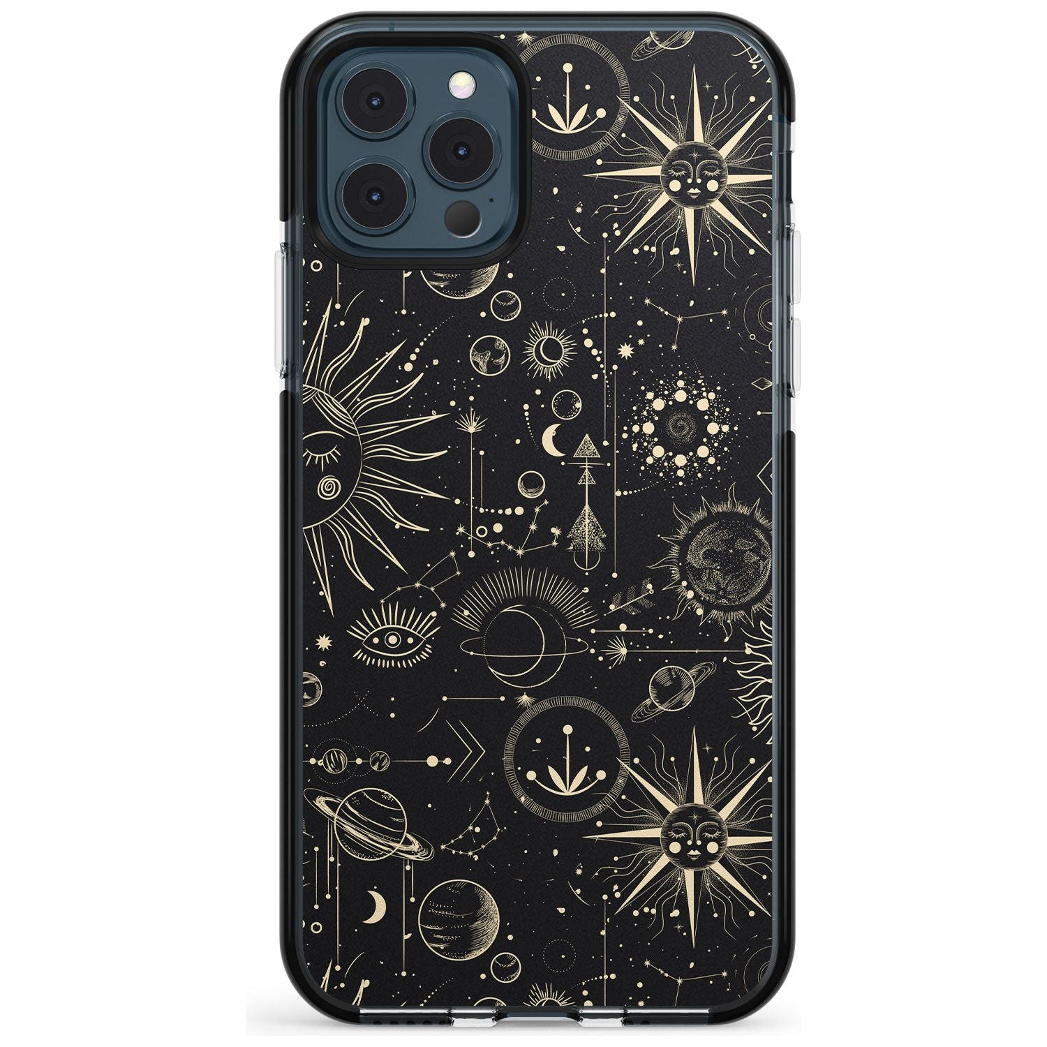 Suns & Planets Pink Fade Impact Phone Case for iPhone 11