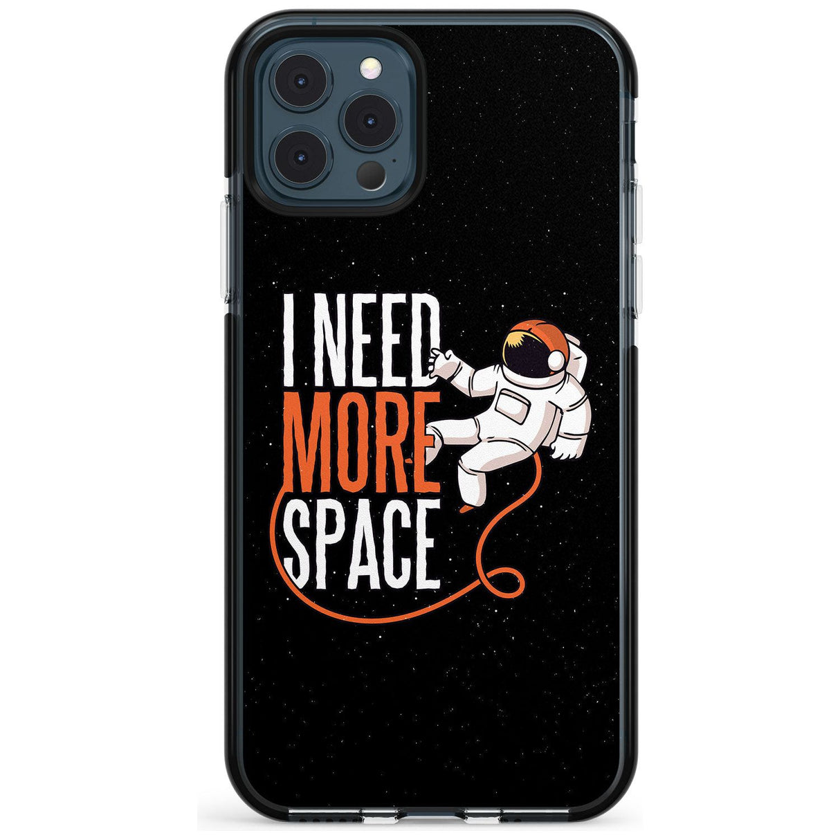 I Need More Space Pink Fade Impact Phone Case for iPhone 11