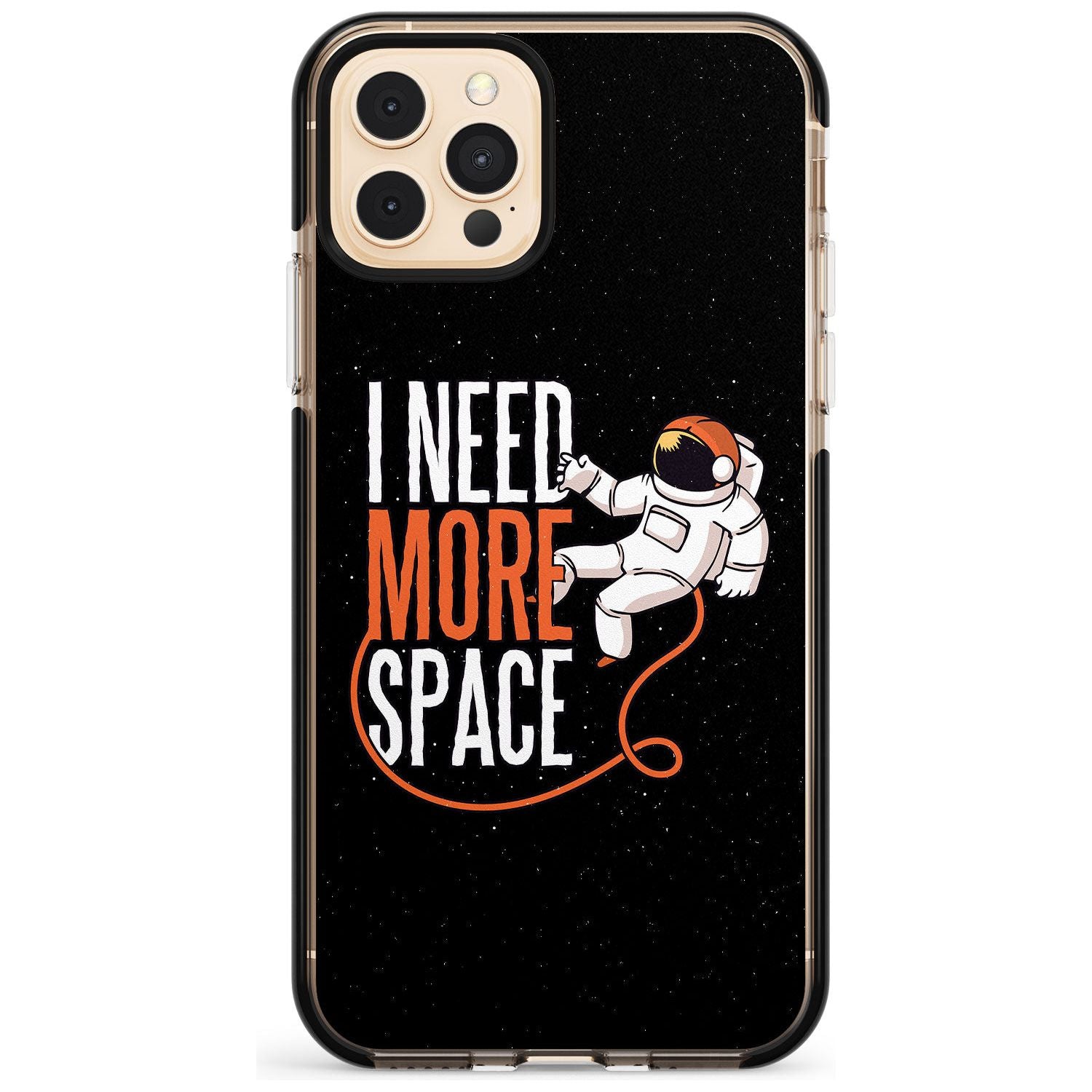 I Need More Space Pink Fade Impact Phone Case for iPhone 11