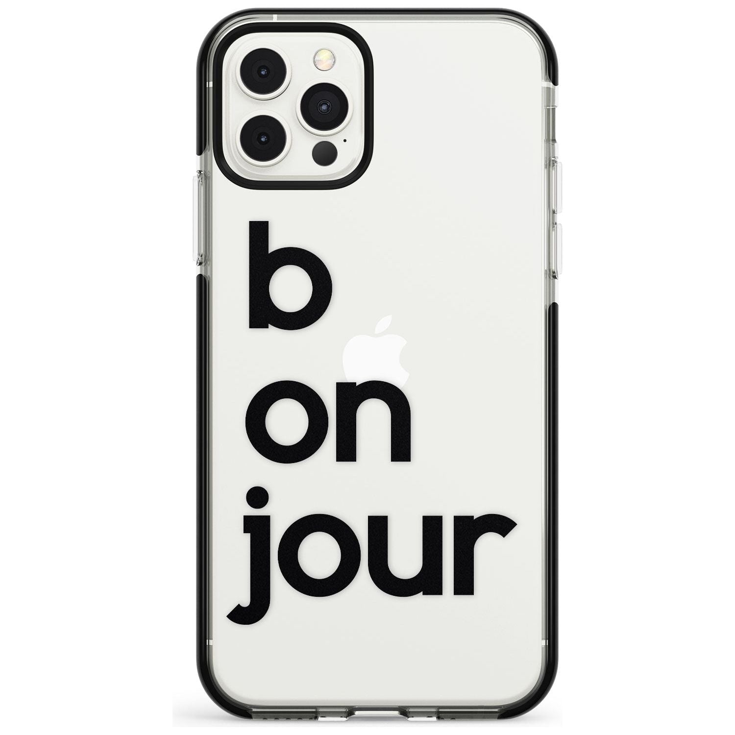 Bonjour Pink Fade Impact Phone Case for iPhone 11