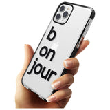 Bonjour Pink Fade Impact Phone Case for iPhone 11