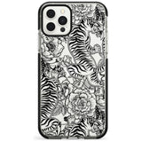 Personalised Chinese Tiger Pattern Black Impact Phone Case for iPhone 11