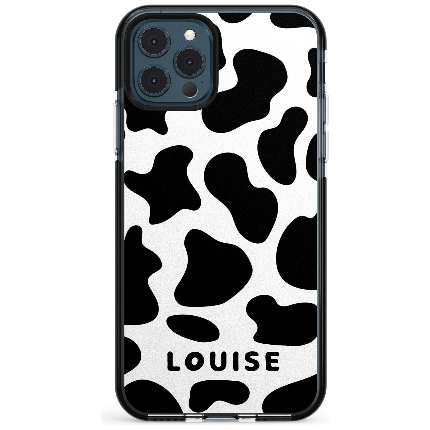 Custom Cow Print Pink Fade Impact Phone Case for iPhone 11