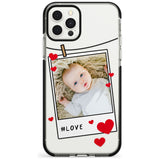 Love Instant Film Pink Fade Impact Phone Case for iPhone 11