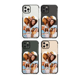 Personalised Heart Photo Grid Impact Phone Case for iPhone 11, iphone 12