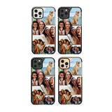 Personalised Heart Photo Grid Impact Phone Case for iPhone 11, iphone 12