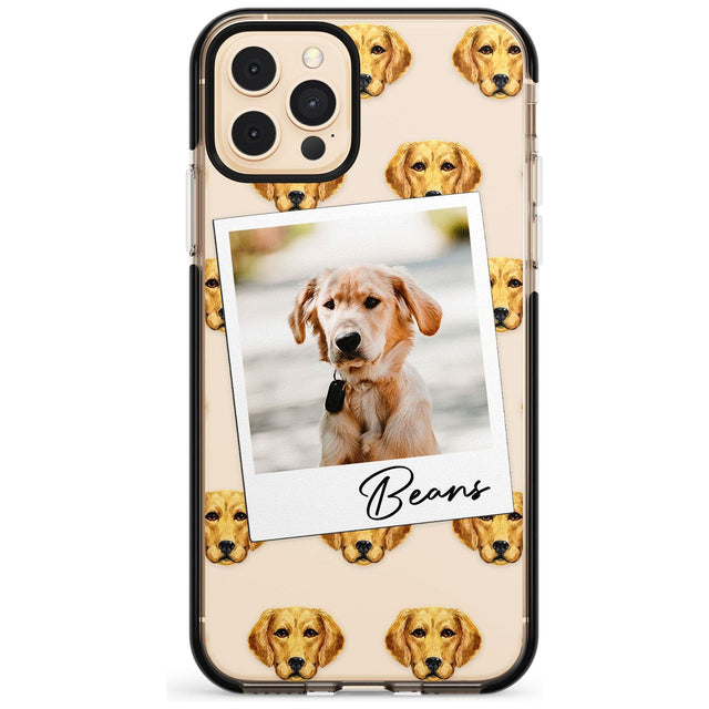 Labrador - Custom Dog Photo Pink Fade Impact Phone Case for iPhone 11