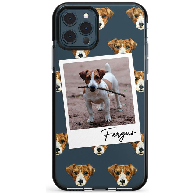 Jack Russell - Custom Dog Photo Pink Fade Impact Phone Case for iPhone 11