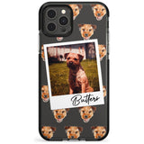 Border Terrier - Custom Dog Photo Pink Fade Impact Phone Case for iPhone 11