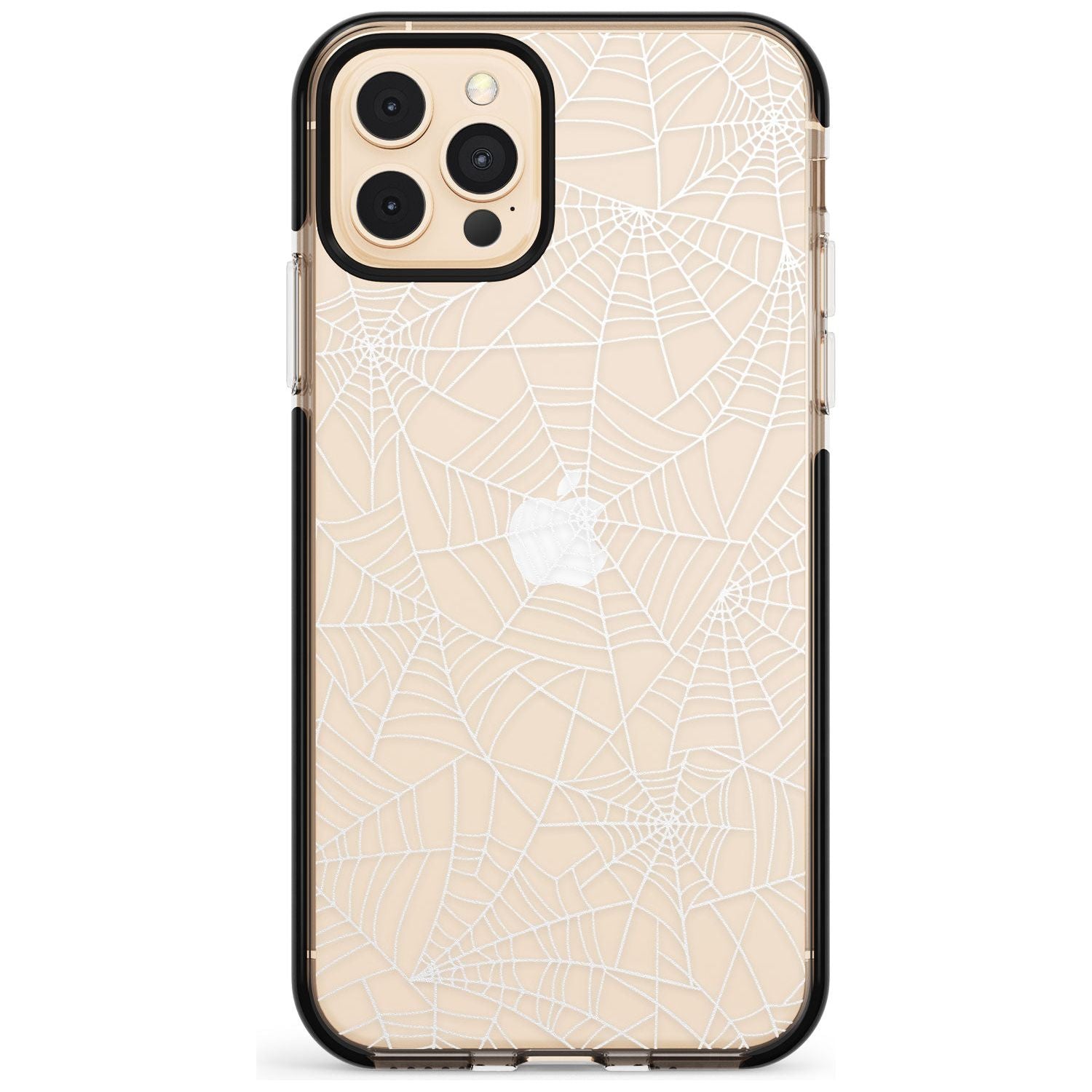 Personalised Spider Web Pattern Black Impact Phone Case for iPhone 11