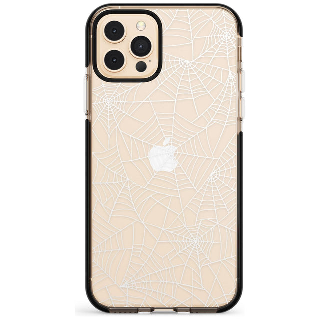 Personalised Spider Web Pattern Black Impact Phone Case for iPhone 11