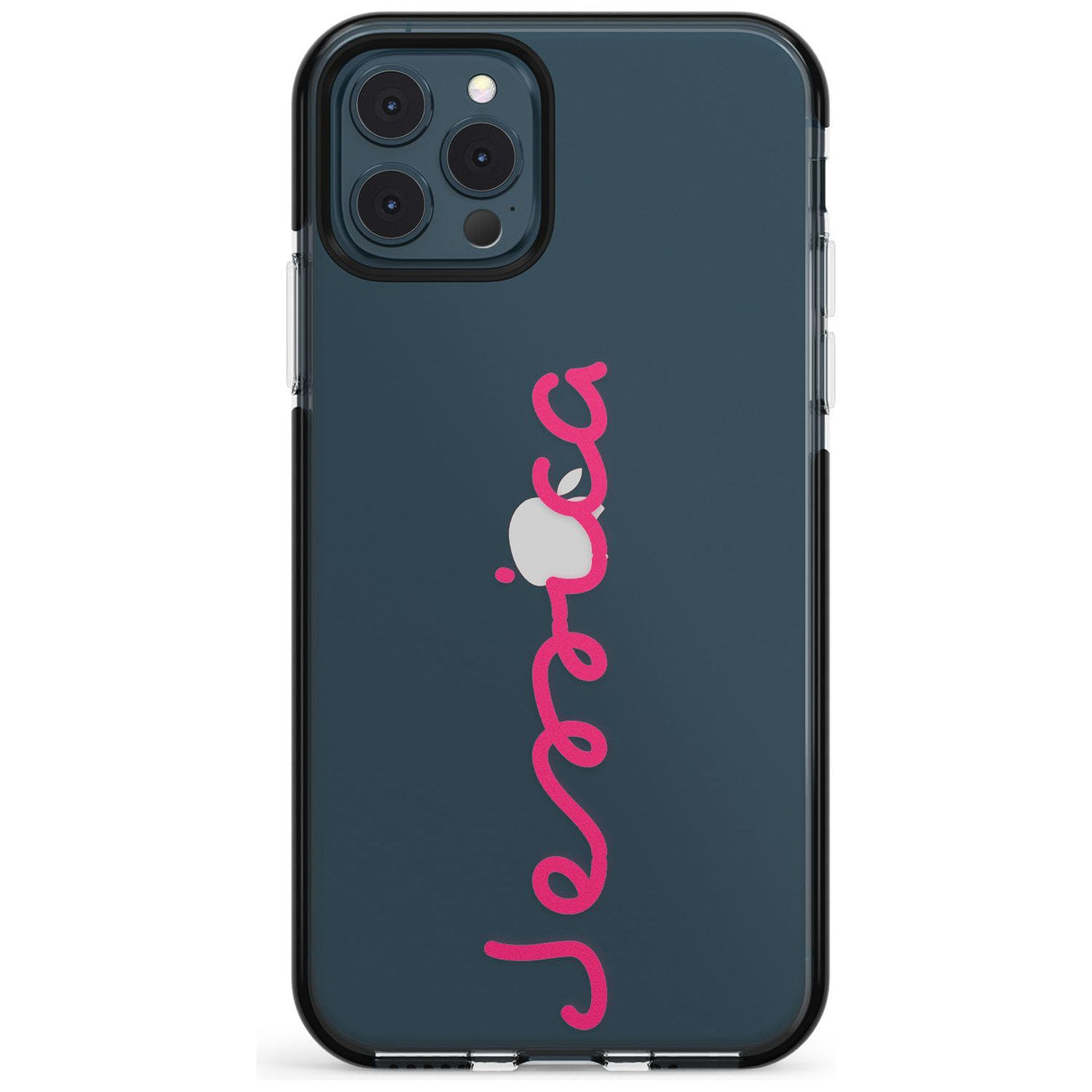 Personalised Summer Name Black Impact Phone Case for iPhone 11