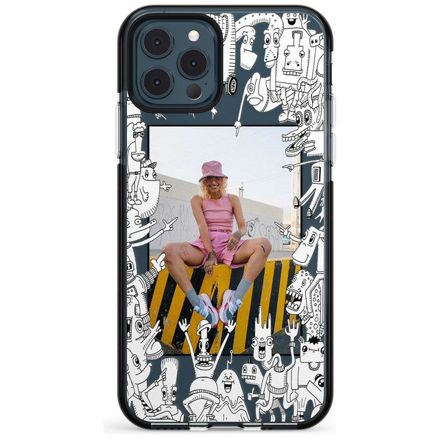Personalised Look At This Photo Case Black Impact Phone Case for iPhone 11