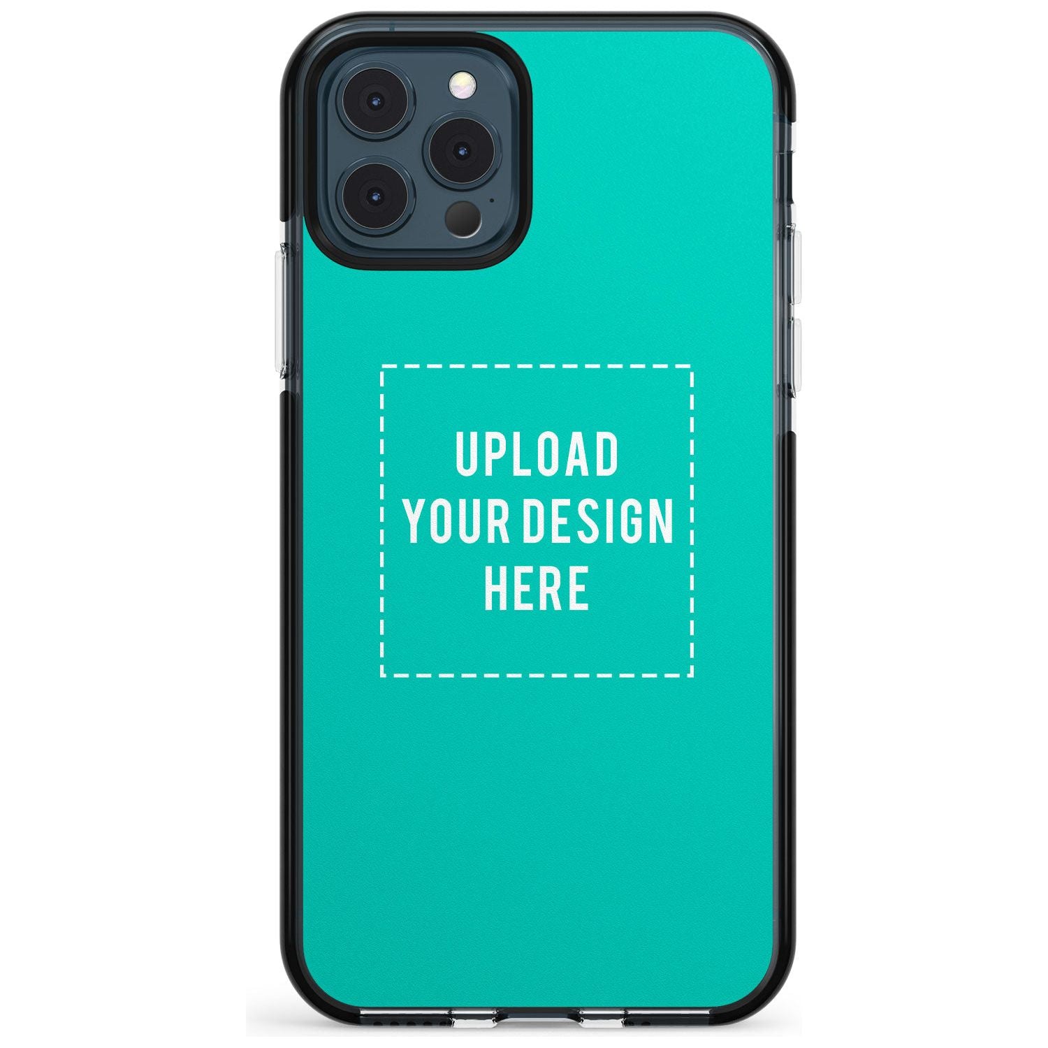 Personalised Your Own Design Black Impact Phone Case for iPhone 11