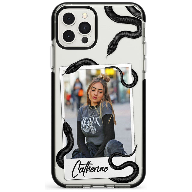 Personalised Snake Instant Photo Impact Phone Case for iPhone 11, iphone 12