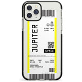 Jupiter Travel Ticket iPhone Case  Black Impact Custom Phone Case - Case Warehouse