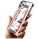 Neptune Space Travel Ticket iPhone Case   Custom Phone Case - Case Warehouse