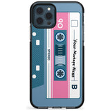 Retro Mixtape Pink Fade Impact Phone Case for iPhone 11