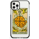 Wheel of Fortune Tarot Card - Colour Pink Fade Impact Phone Case for iPhone 11