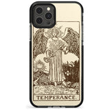 Temperance Tarot Card - Solid Cream Pink Fade Impact Phone Case for iPhone 11