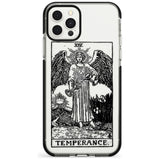 Temperance Tarot Card - Transparent Pink Fade Impact Phone Case for iPhone 11