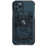 The Lovers Tarot Card - Transparent Pink Fade Impact Phone Case for iPhone 11