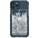 The Empress Tarot Card - White Transparent Pink Fade Impact Phone Case for iPhone 11