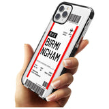 Birmingham Boarding Pass   Custom Phone Case - Case Warehouse