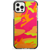 Neon Camo Black Impact Phone Case for iPhone 11