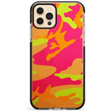 Neon Camo Black Impact Phone Case for iPhone 11