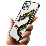 Large Red Dragon Black Impact Phone Case for iPhone 11