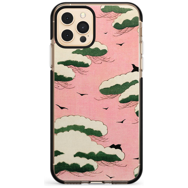 Japanese Pink Sky by Watanabe Seitei Pink Fade Impact Phone Case for iPhone 11