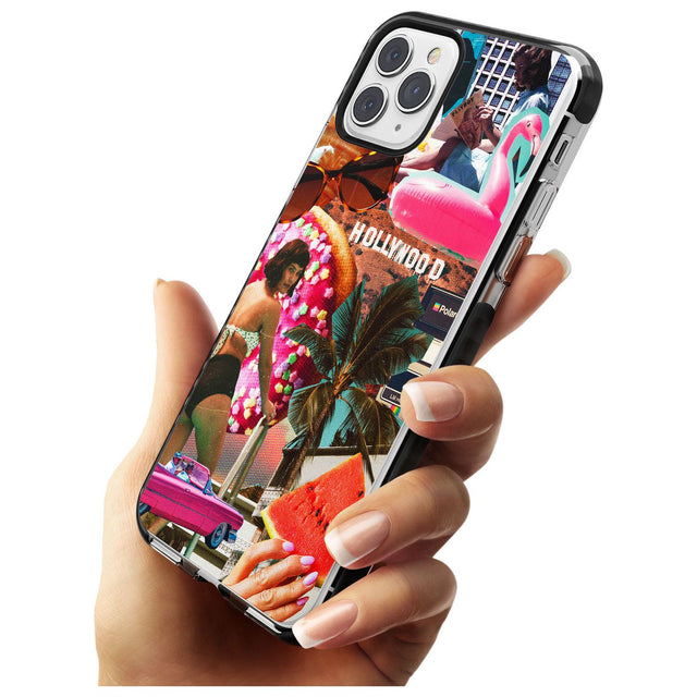 Vintage Collage: Hollywood Mix Black Impact Phone Case for iPhone 11 Pro Max