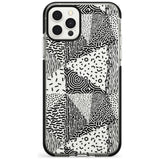 Pattern Mashup (Black) Pink Fade Impact Phone Case for iPhone 11