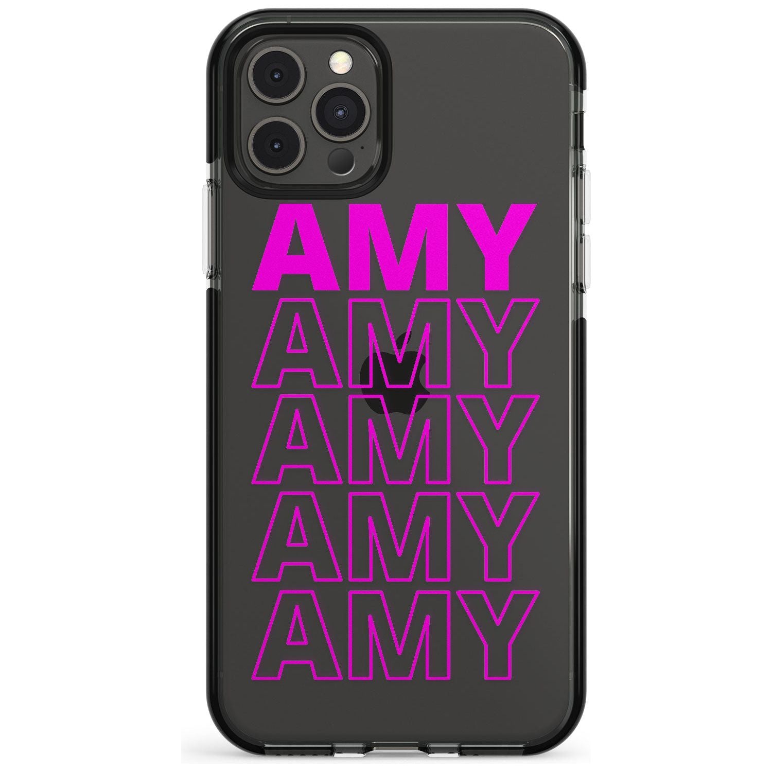 Custom Iphone Case 5D Pink Fade Impact Phone Case for iPhone 11