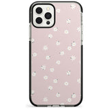 Painted Daises on Pink - Cute Floral Daisy Design Pink Fade Impact Phone Case for iPhone 11