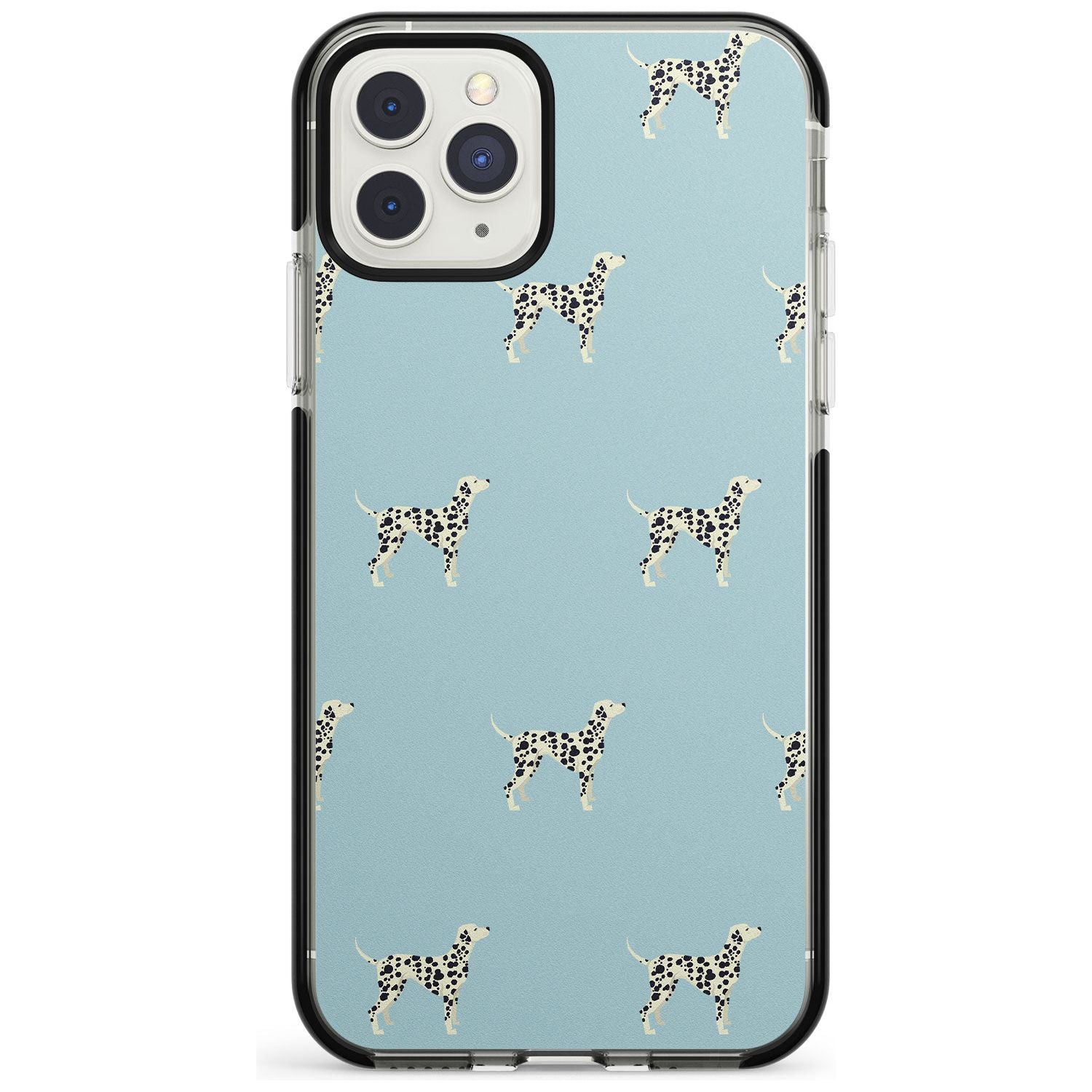 Dalmation Dog Pattern Black Impact Phone Case for iPhone 11 Pro Max