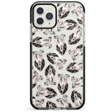 Cocker Spaniel (Black) Watercolour Dog Pattern Black Impact Phone Case for iPhone 11 Pro Max