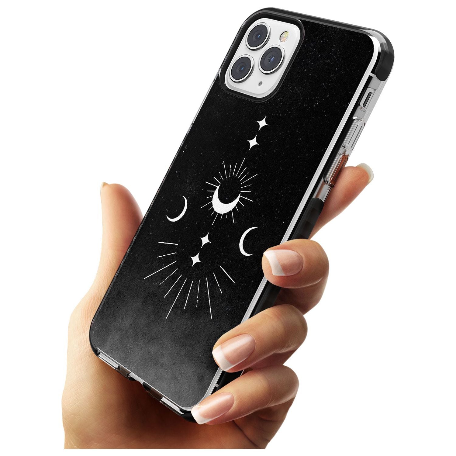 Small Moon Mandala Pink Fade Impact Phone Case for iPhone 11