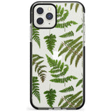 Leafy Ferns iPhone Case  Black Impact Phone Case - Case Warehouse