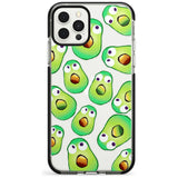 Shocked Avocados Black Impact Phone Case for iPhone 11