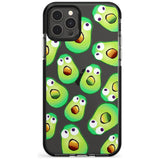 Shocked Avocados Black Impact Phone Case for iPhone 11